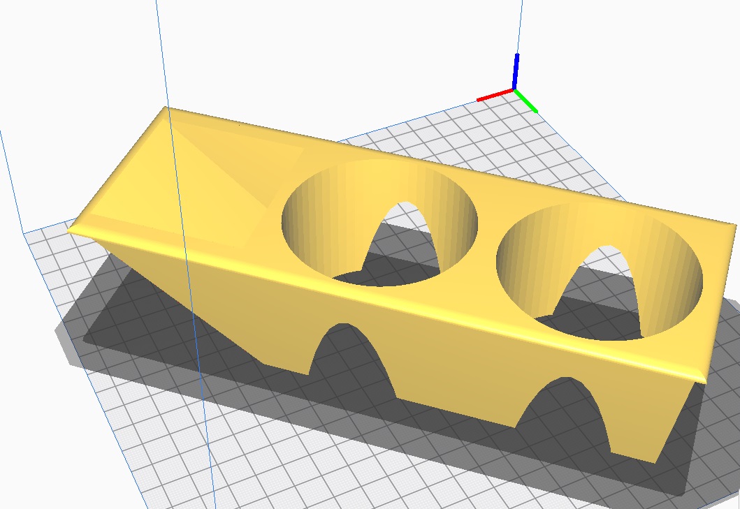 Audi B3 B4 Coupe Bardaklık ABS Baskı 01340
