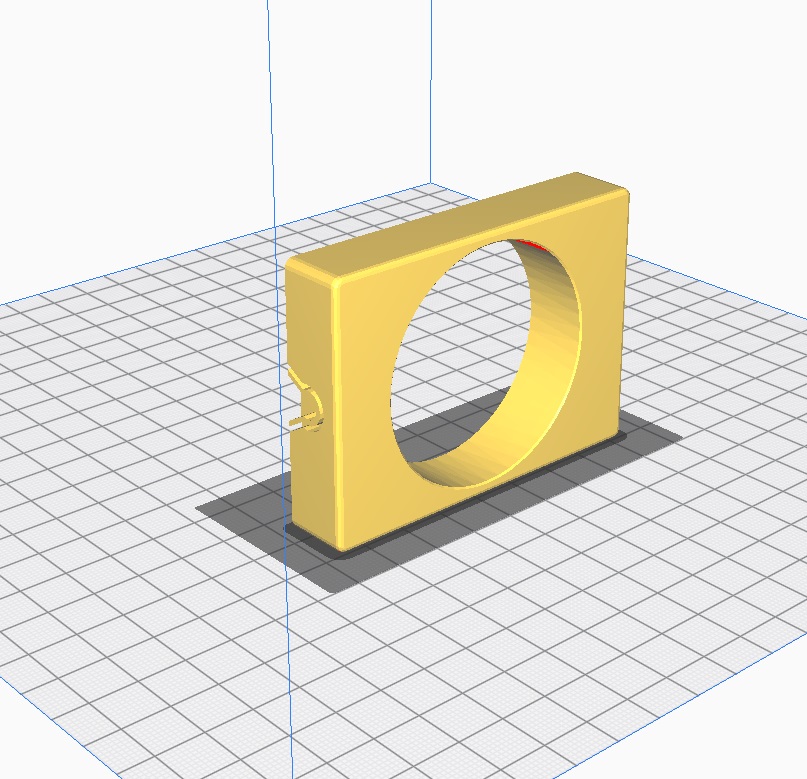 Audi 80/S2 B4 52mm Havalandırma Gösterge Braketi ABS Baskı 01341 - Görsel 2