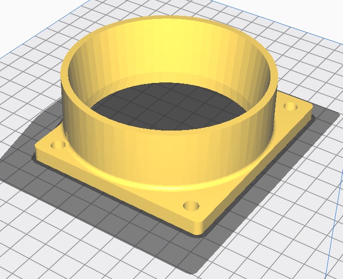 Audi 7A B3 MAF adaptörü, 3 İnch ABS Baskı 01343 - Görsel 3