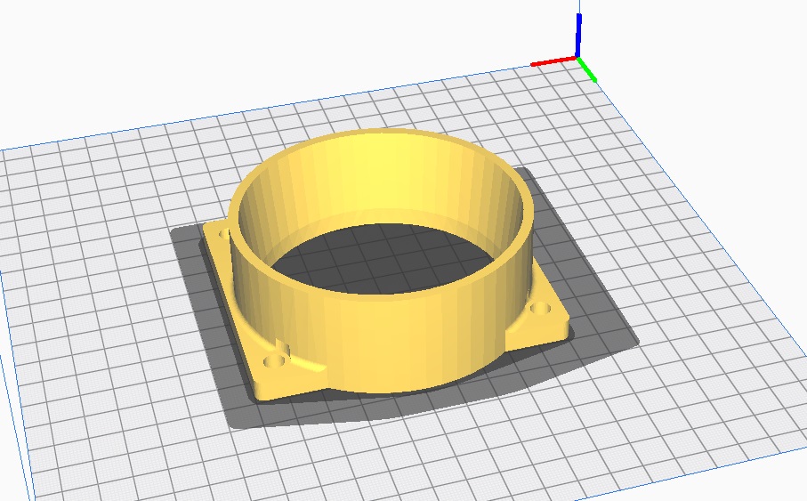 Audi 7A B3 MAF adaptörü, 3 İnch ABS Baskı 01343 - Görsel 2