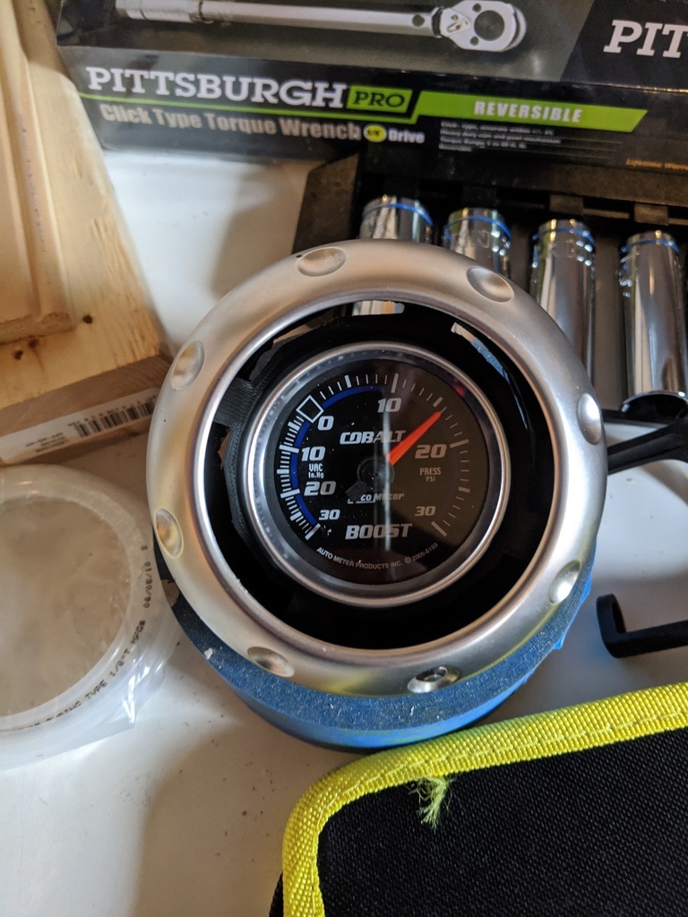 Audi TT 8N MK1 52mm Gösterge Montaj Braketi ABS Baskı 01355