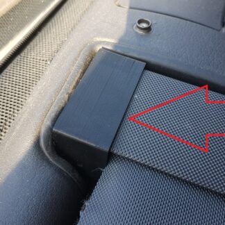 Audi B6 A4 Bagaj Gölgelik Kapağı Sağ ve Sol ABS Baskı 01357