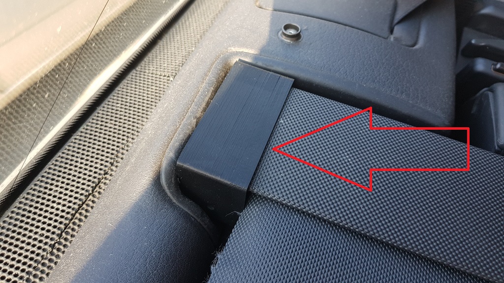 Audi B6 A4 Bagaj Gölgelik Kapağı Sağ ve Sol ABS Baskı 01357