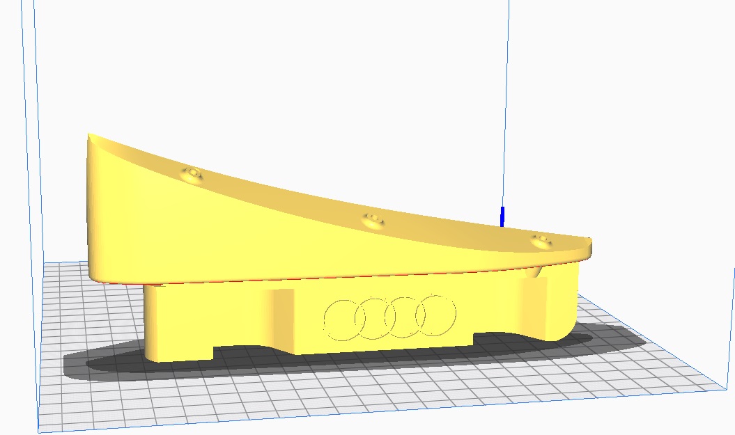 Audi tt Pandizot Tutma Plastiği Sağ ve Sol ABS Baskı 01359 - Görsel 3