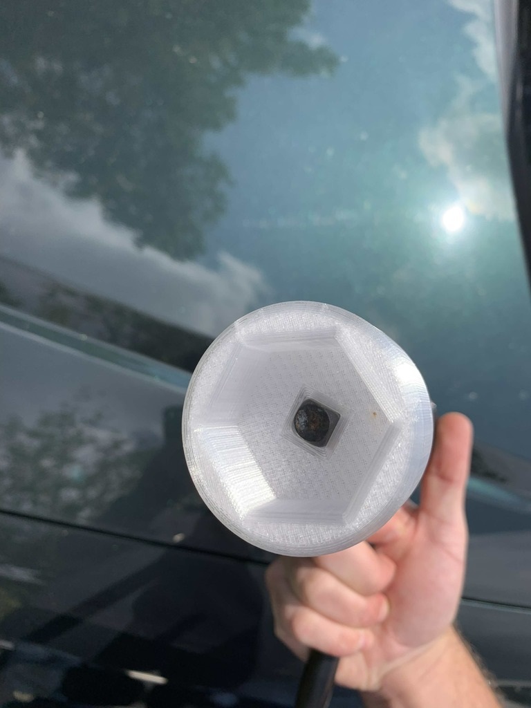 Audi VW 36mm Yağ Filtresi Çıkartma Soketi ABS Baskı 01363 - Görsel 2