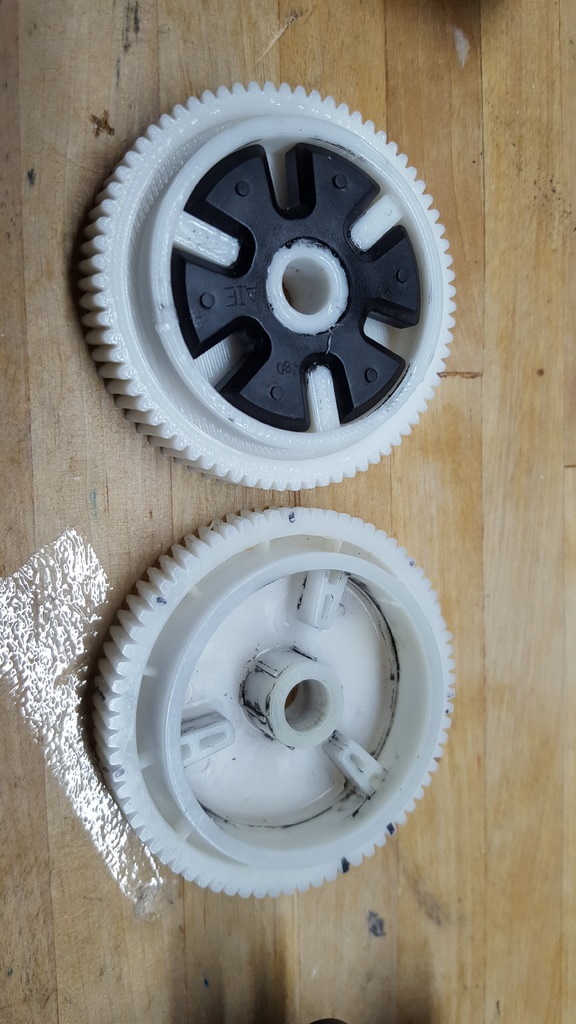 VW Golf 6 Cam Motoru Dişlisi ABS Baskı 01374 - Görsel 4