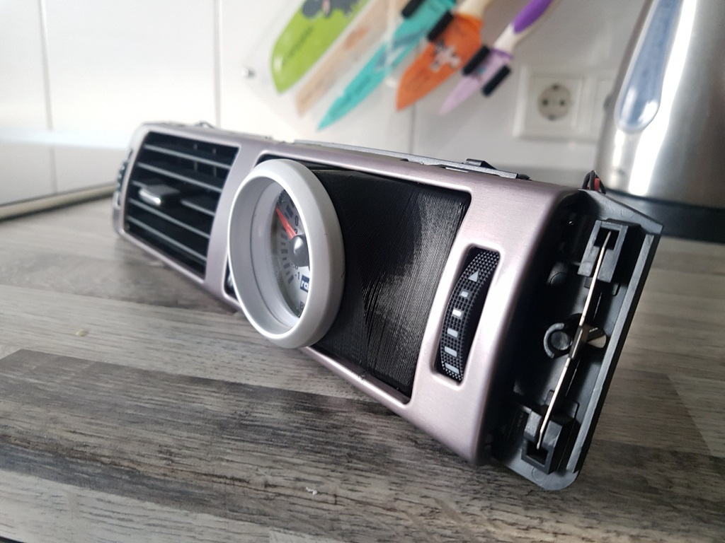 Audi A6 C5 Havalandırma bölgesi 52mm pod Braketi ABS Baskı 01376