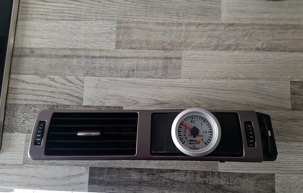 Audi A6 C5 Havalandırma bölgesi 52mm pod Braketi ABS Baskı 01376 - Görsel 2