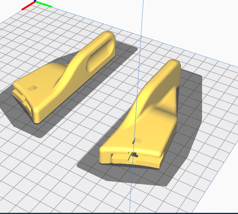 2002 Audi Avant Koltuk Kolu Sağ ve Sol ABS Baskı 01377 - Görsel 3
