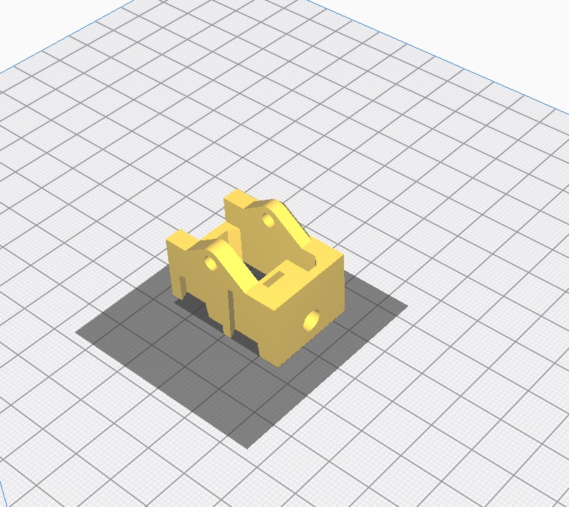 Audi A3 (8P) Torpido Gözü Kilidi İç Braketi ABS Baskı 01379 - Görsel 2