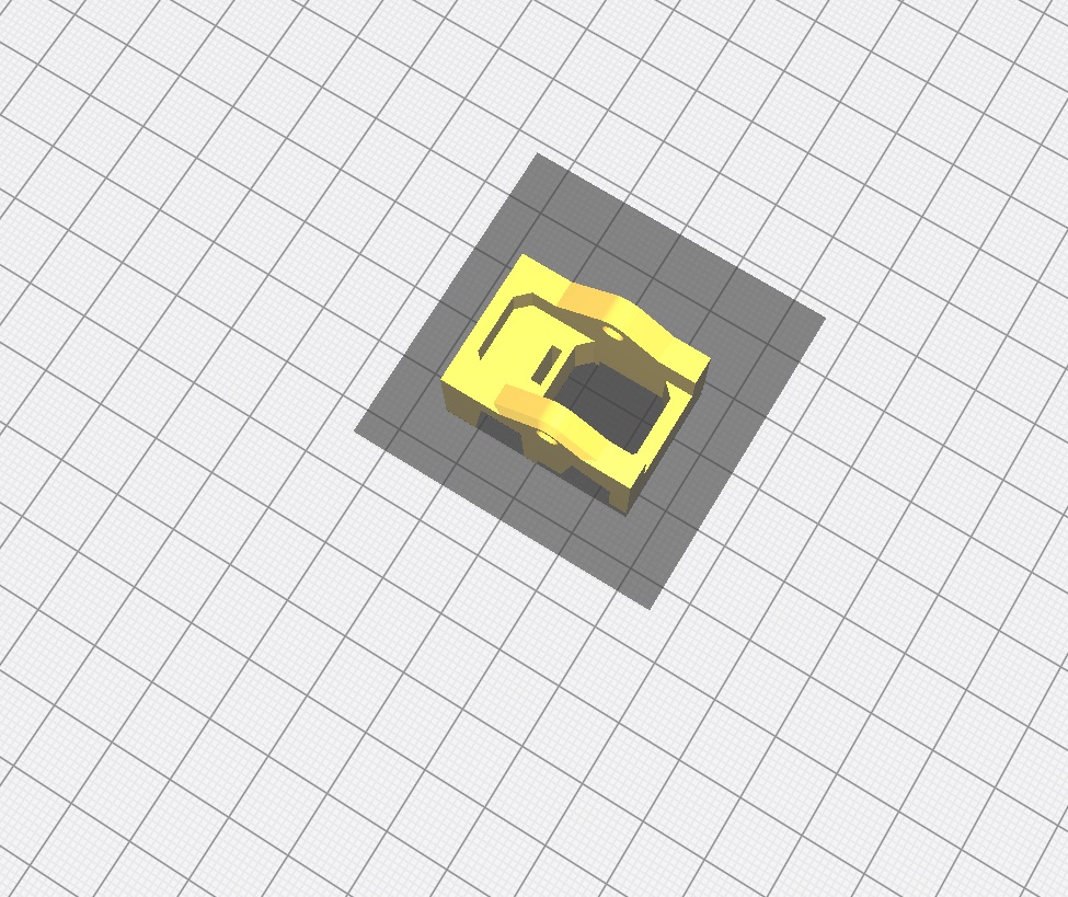 Audi A3 (8P) Torpido Gözü Kilidi İç Braketi ABS Baskı 01379 - Görsel 4