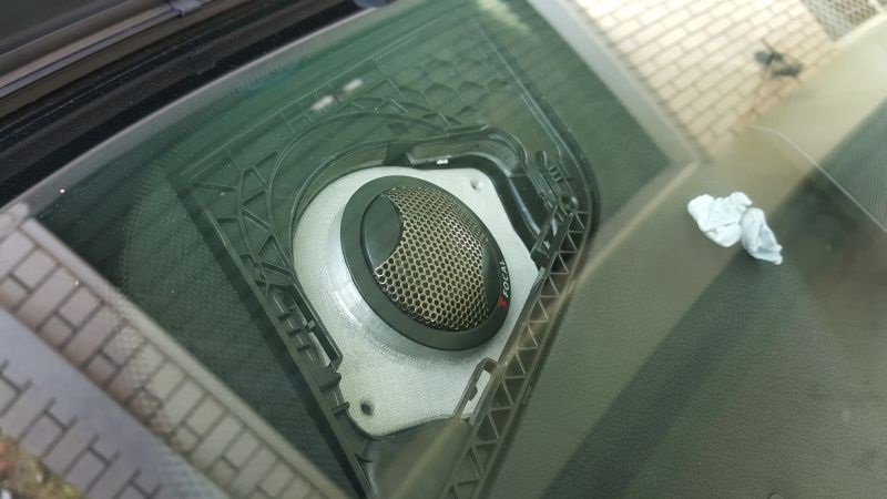 Audi A4 B8 Tweeter Bağlantı Braketi Sağ ve Sol ABS Baskı 01381 - Görsel 2