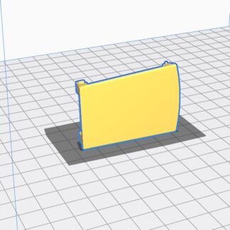 BMW 316i Arka Emniyet Kemer Kapağı ABS Baskı 01383