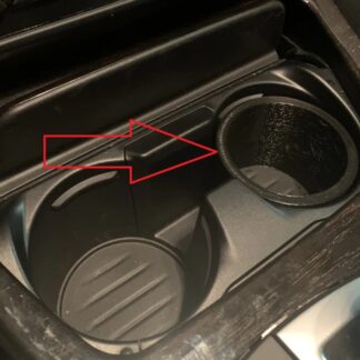 BMW 6-Serisi İçin Bardaklık 2 Adet ABS Baskı 01386