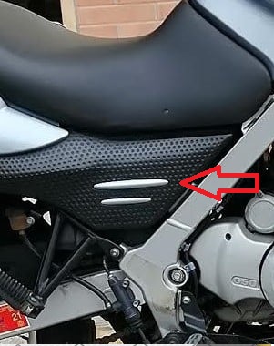 BMW F650GS Yan Braketler Sağ ve Sol ABS Baskı 01391