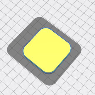 BMW X3 (E83) Ön Tampon Çeki Kapağı ABS Baskı 01395