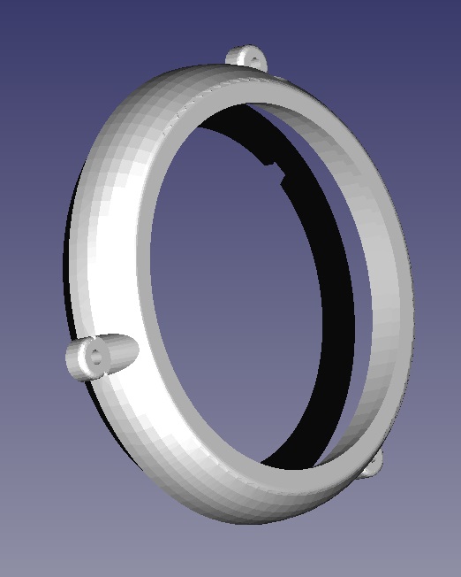 BMW Hp2 Far Halkası ABS Baskı 01403 - Görsel 3