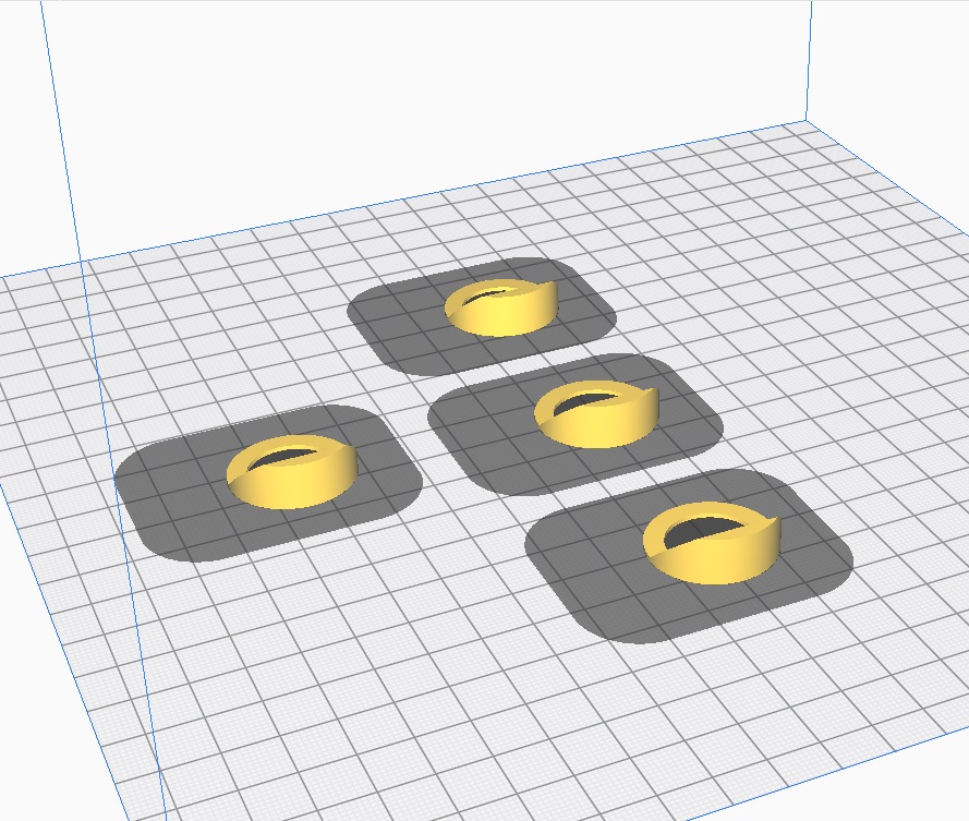 BMW E46 Park Sensörü PDC Dış Kapakları 4 Adet ABS Baskı 01405 - Görsel 2