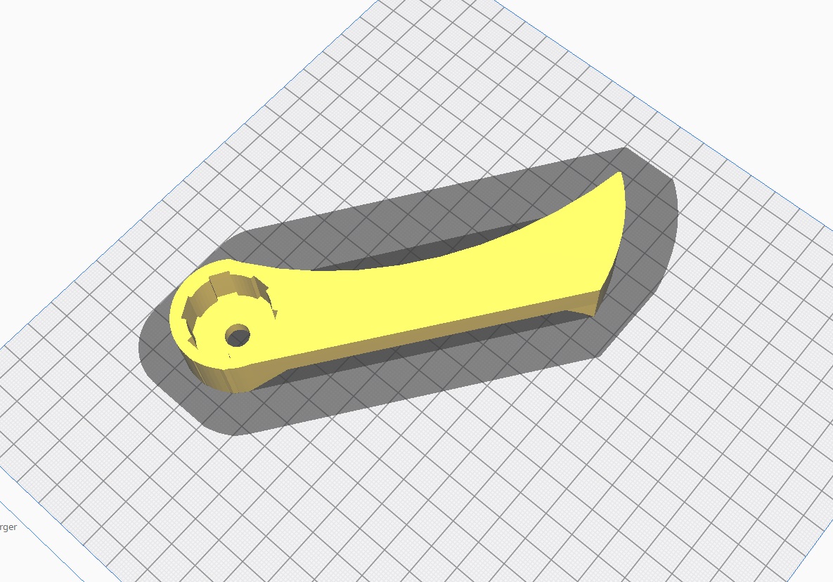 BMW e65 Kaput Açma Kolu ABS Baskı 01408