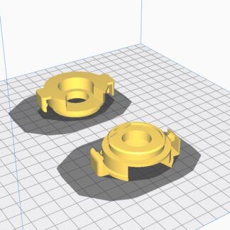 Bmw E46 Led Ampul Montaj Braketi 2 Adet ABS Baskı 01410