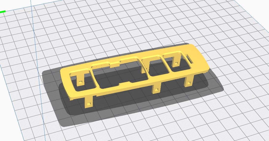 BMW i3 Orta Panel Kapağı ABS Baskı 01413 - Görsel 2