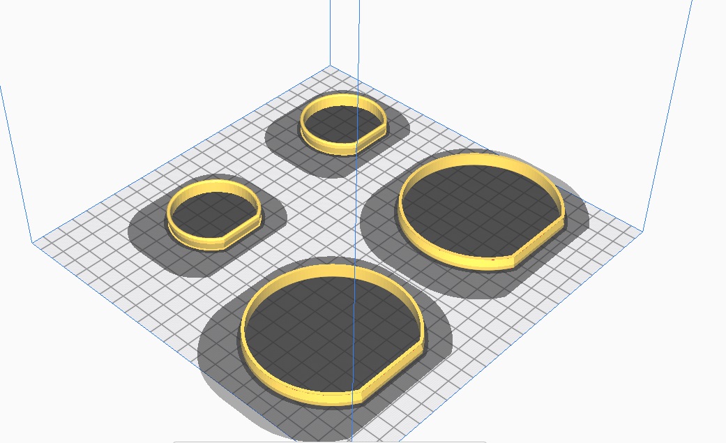 BMW e46 Gösterge Halkaları 4 Adet ABS Baskı 01416 - Görsel 3