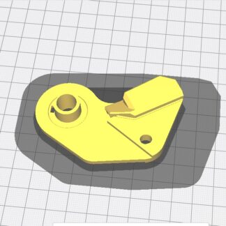 BMW E46 Kaporta Açma Kolu Braketi ABS Baskı 01418