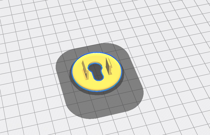 BMW 51478146943 Numaralı Anahtar Braketi ABS Baskı 01421 - Görsel 2