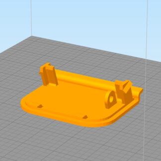 BMW E30 (1982-1994 3 Serisi) Arka Tampon Çeki Kapağı ABS Baskı 01429