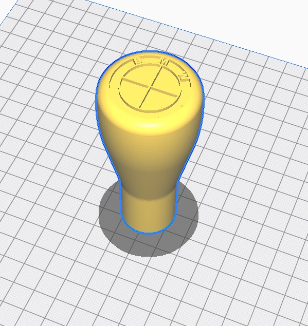 1973 BMW 2002 Vites Topuzu ABS Baskı 01439