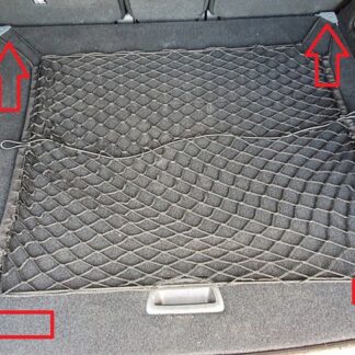 BMW X1 Bagaj Köşebentleri 4 Parça ABS Baskı 01461