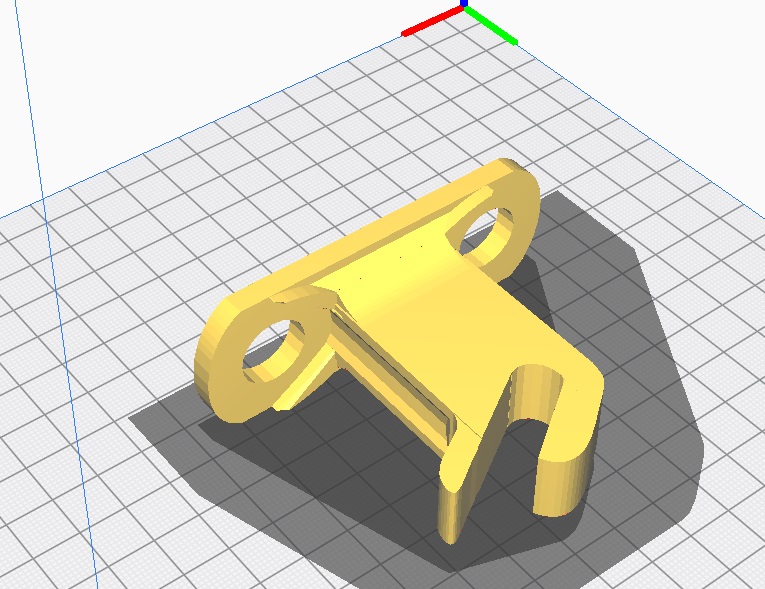 BMW 1200GS Koltuk Tutucu Braket ABS Baskı 01462