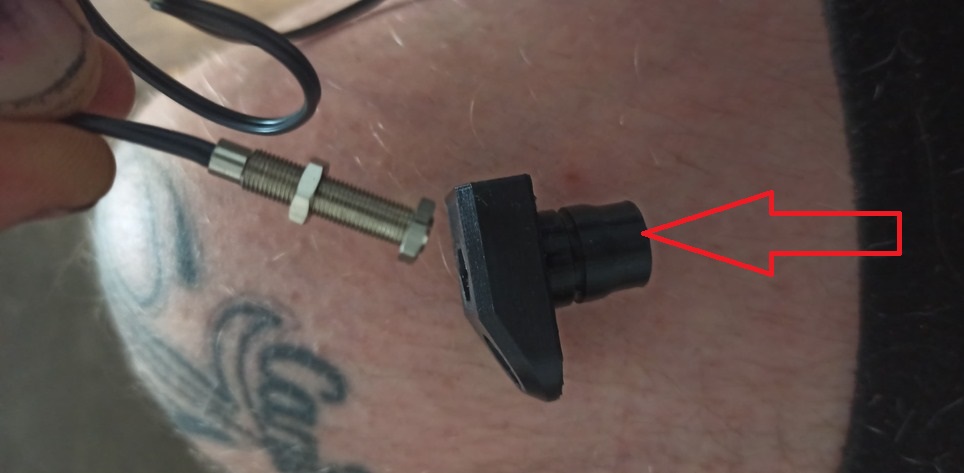 Bmw k100 Hız Sensörü Braketi ABS Baskı 01465 - Görsel 2