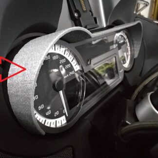BMW R1200, BMW R1250 Uyumlu KM Gösterge Çerçevesi ABS Baskı 01474