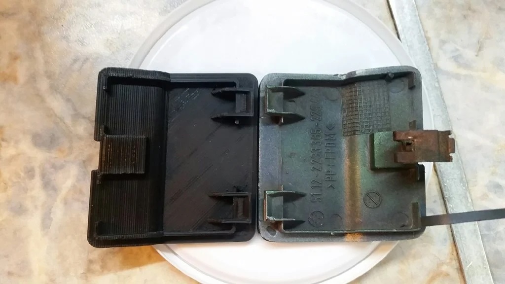 BMW e36 Arka Tampon Kapağı ABS Baskı 01472 - Görsel 3