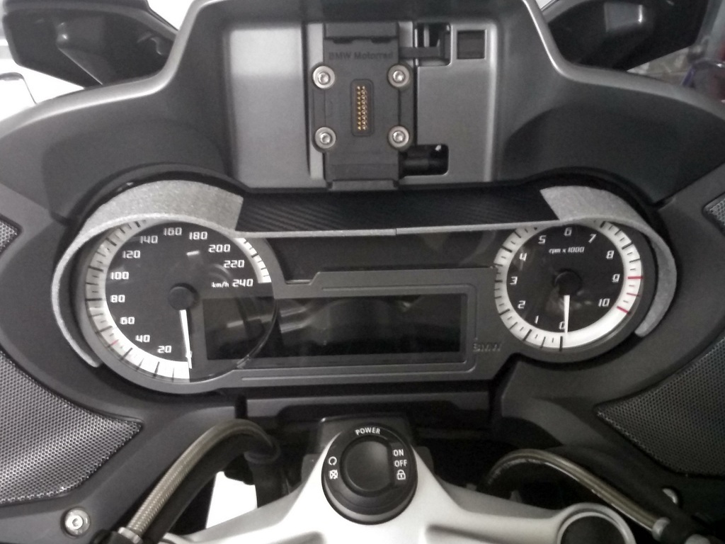 BMW R1200, BMW R1250 Uyumlu KM Gösterge Çerçevesi ABS Baskı 01474 - Görsel 2