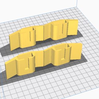 Bmw 52107047117 Numaralı Parça 2 Adet ABS Baskı 01476