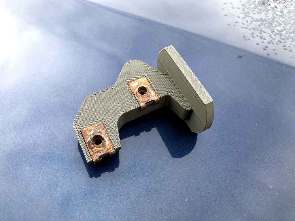 BMW E39 Ön Tampon Braketi ABS Baskı Sağ ve Sol 01477 - Görsel 3