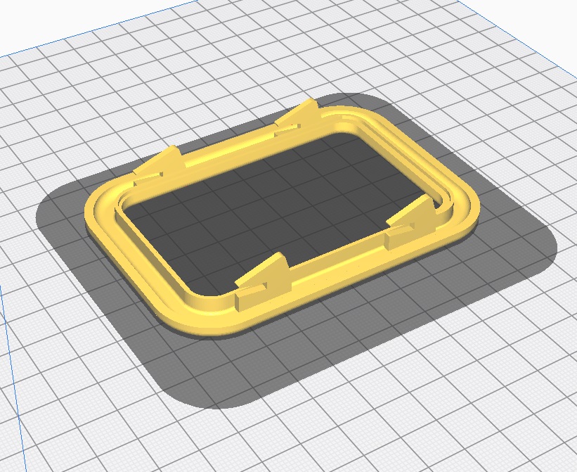 Bmw Z3 Kapı Kolu Çerçevesi ABS Baskı 01490 - Görsel 3