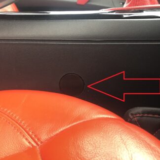 BMW Z4 için Orta Konsol Vida Kapağı ABS Baskı 4 Adet 01493