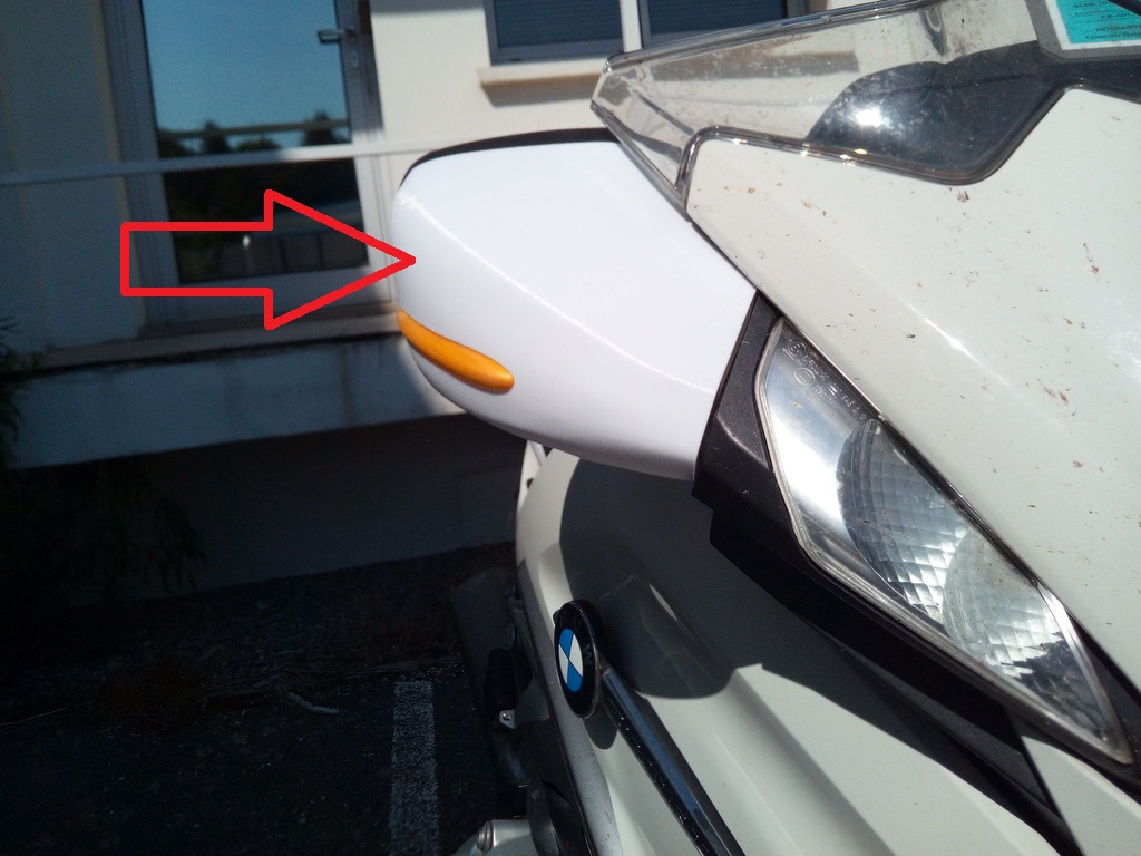 R1200RT Ayna Kapağı Sağ ABS Baskı 01500