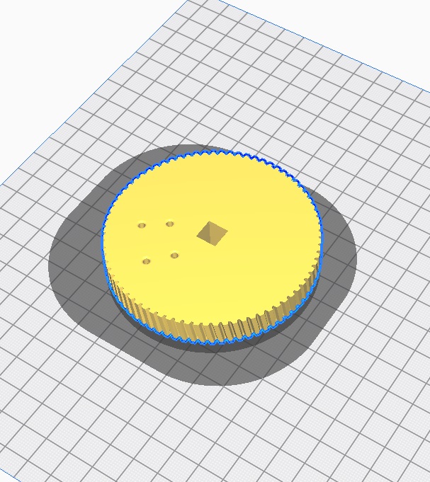 BMW E60 Arka Silecek Motor Dişlisi ABS Baskı 01510 - Görsel 2