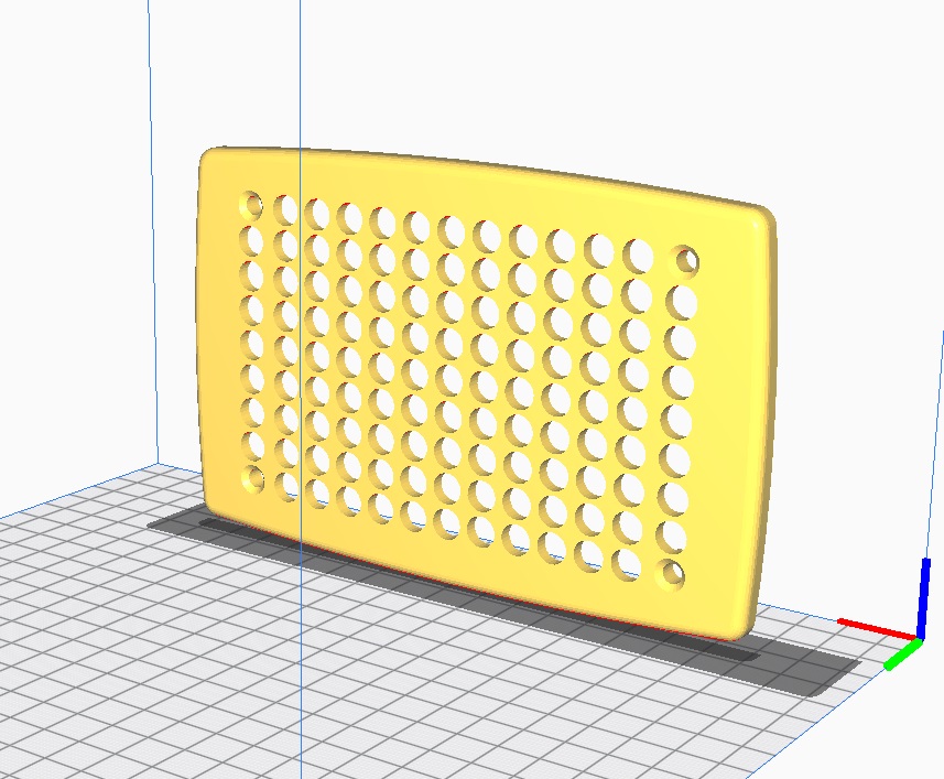 BMW E24 Ön Hoparlör Kapağı ABS Baskı 01513 - Görsel 5