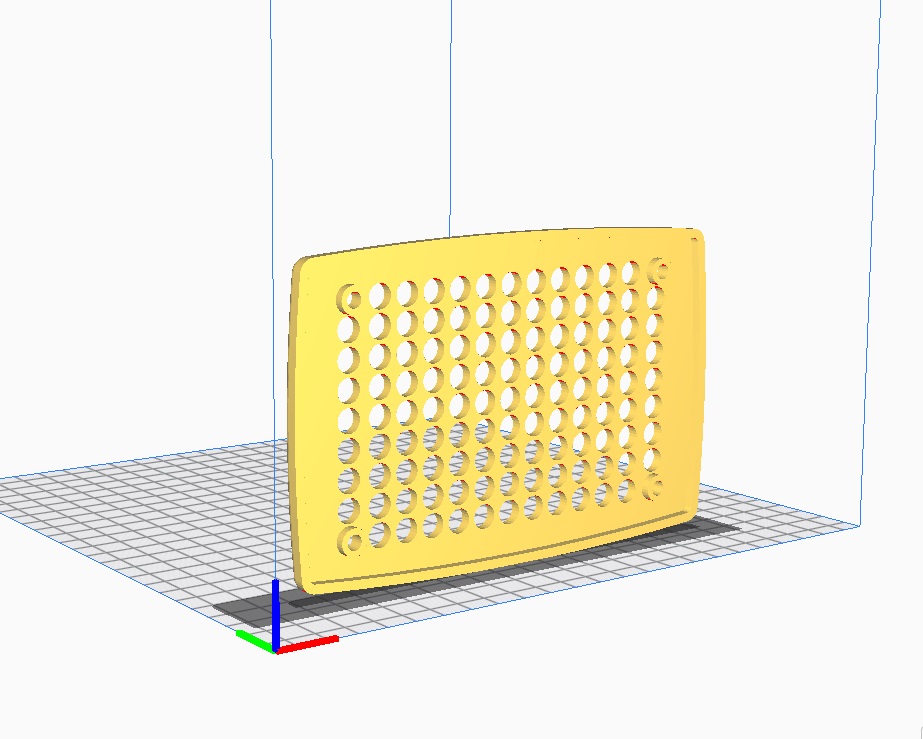 BMW E24 Ön Hoparlör Kapağı ABS Baskı 01513 - Görsel 4