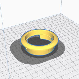 Chevrolet Celta ve Prisma 2009 Uyumlu Havalandırma Çerçevesi ABS Baskı 01525