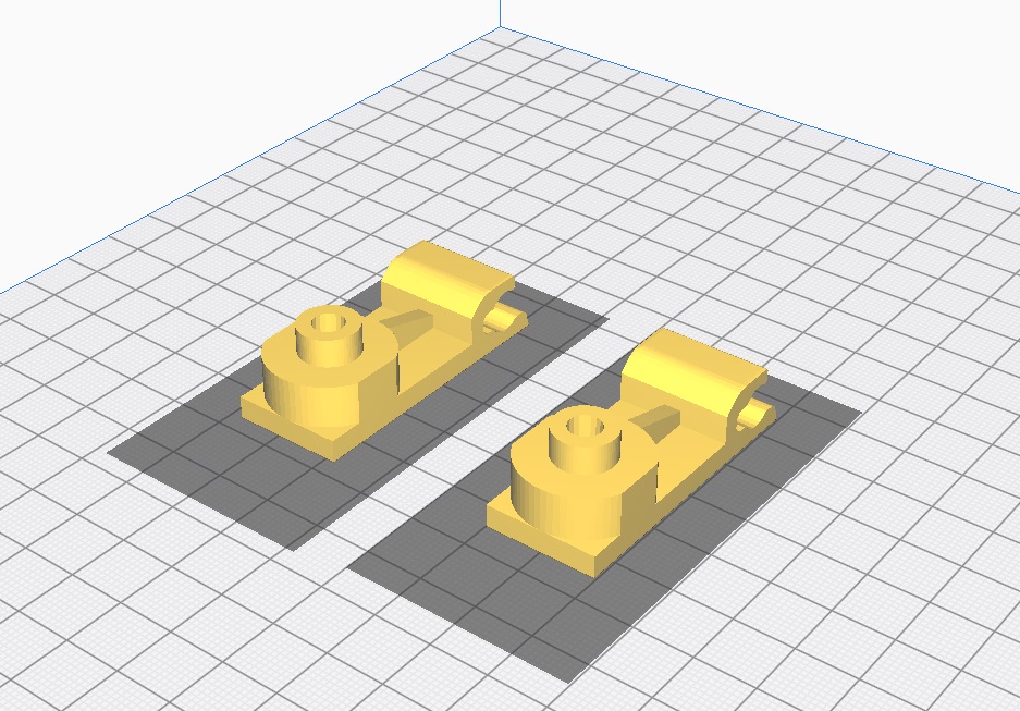 C5 Corvette Güneşlik Klipsi Sağ ve Sol ABS Baskı 01538 - Görsel 2
