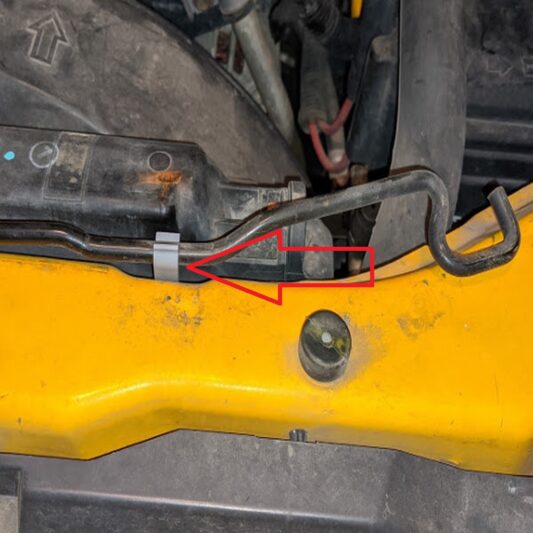Chevrolet Colorado Kaput Demiri Tutma Braketi ABS Baskı 01540