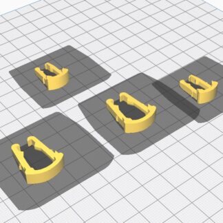 Chevrolet 96434273 Numaralı Klips 4 Adet ABS Baskı 01541