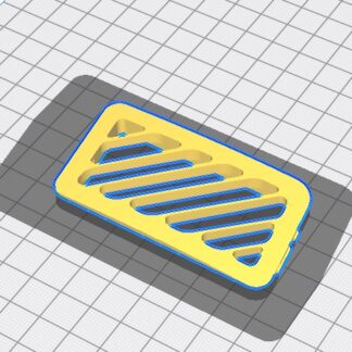 Dodge Chrysler Havalandırma Izgarası ABS Baskı 01552