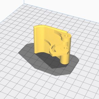 1987 Shelby Lancer Arka Koltuk Kaldırma Kolu ABS Baskı 01554